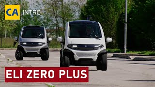 Five Eli Zero Plus  Auto Elettrica CityCar Minicar Spot TV [upl. by Dhar]