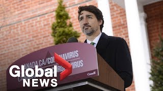 Coronavirus outbreak Canada not considering retaliatory measures following Trump 3M order  FULL [upl. by Cos]