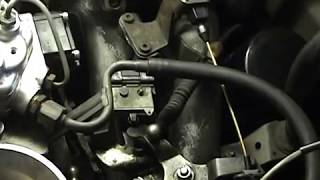 Mercedes 300E EHPA replacement plus Transmission amp accelerator cable adjustment [upl. by Lennahc]