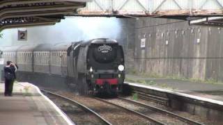 Torbay Express at Teignmouth Station Aug 08 in HD [upl. by Goldsworthy]