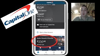 How To Redeem Your Capital One Rewards FOR CASH On Your Mobile Phone [upl. by Brinson]