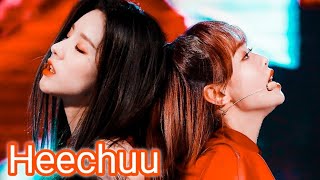 Heechuu heejin × chuu 🐧🐇 Loona  hello [upl. by Luapnaej]