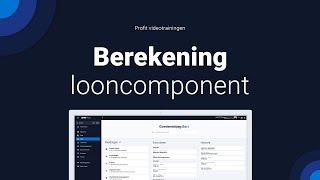 Berekening looncomponent [upl. by Erasmo]