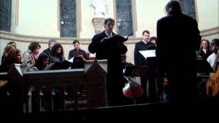 Bach Cantata 106 Aria Tenor Ensayo General ProMusica Rosario [upl. by Sihunn]