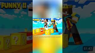 Gamer fleet lucky block race funny moment minecraft gamerfleet gaming minecraft shorts [upl. by Japeth]