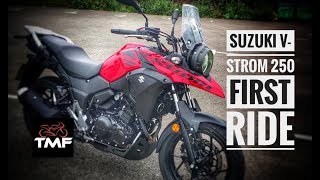 2018 Suzuki V Strom 250 Review [upl. by Ynohtnaleahcim60]