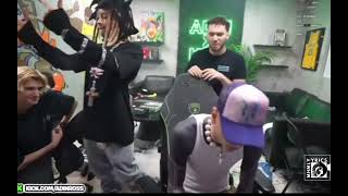 The full MGK freestyle on Adin Rosss stream [upl. by Hanid]