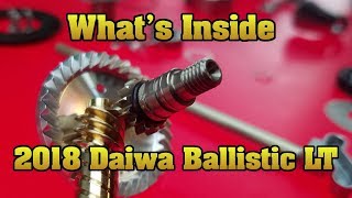 NEW 2018 Daiwa Ballistic LT Inside out analysis Going over all the internals and features [upl. by Waine]