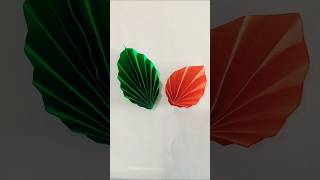 DIY Paper leafshortspaper craft [upl. by Shutz]