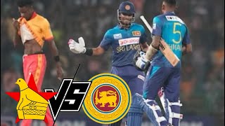 Sri Lanka VS Zimbabwe  Full Match  16th Jan 2024  ZIM vs SL [upl. by Naujled]