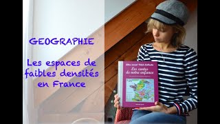 Géographie  Les espaces de faible densité en France 3ème [upl. by Balfour868]