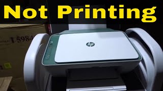 HP Deskjet Printer Not PrintingHow To Fix It EasilyStep By Step Tutorial [upl. by Cindra]