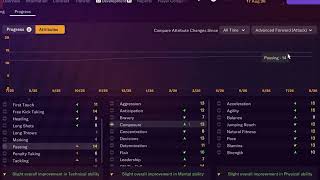 How to monitor player development in FM24 Console [upl. by Tnafni]