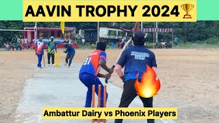 Aavin final  Ambattur dairy vs Phoenix players❤️ [upl. by Addia189]