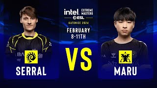 Serral vs Maru  IEM SC2 Katowice 2024  Grand Final [upl. by Blank]