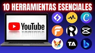 ¡Las Mejores 10 HERRAMIENTAS de IA GRATUITAS para YouTube que cambiarán la forma de crear videos [upl. by Ailecra965]