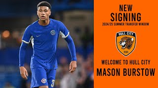 MASON BURSTOW SIGNS FOR HULL CITY [upl. by Shippee710]