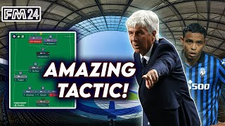 How to Create PERFECT GASPERINI Tactic in FM24 [upl. by Ahsitauq]