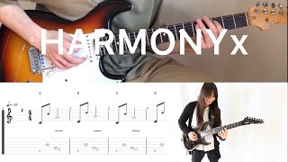 Mikio Fujioka  HARMONYx guitar cover with tabs amp chords [upl. by Claudine355]