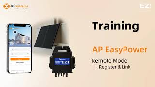 AP EasyPower APP Remote Mode – Register amp Link [upl. by Harve252]