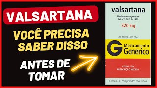 VALSARTANA para que serve  efeitos colaterais  BRASART DIOVAN AVAL 80mg 160mg 320ms [upl. by Premer]