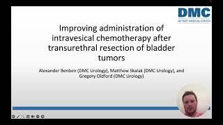 Improving administration of intravesical chemotherapy after transurethral resection of bladder tumor [upl. by Suckram784]