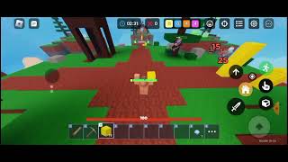 Playing bedwars for the first time in 2024 bedwars Officialimnetplayzchannel teddybear roblox [upl. by Ivel]