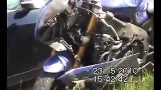 IDIOT CRASHES BRAND NEW MOTORCYCLEEPIC FAIL [upl. by Seif507]