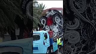 REINA del CARNAVAL 2023 🎭🎉🎈🎊🥳 Cabalgata Las Palmas de Gran Canaria Islas Canarias España [upl. by Cantone570]