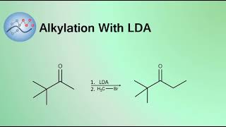 Alkylation With LDA Mechanism  Organic Chemistry [upl. by Derfiniw834]