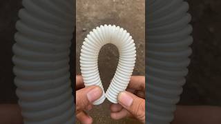 Useful tips how to connect Air Conditioner drain hose easily diy shorts [upl. by Annayek449]