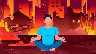 Guided Meditation Video but The Worlds Ending Like Right Now [upl. by Arlin]