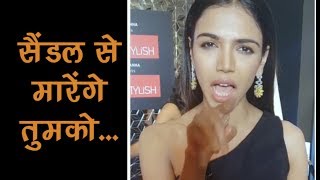 Lokmat Most Stylish Awards 2018 Dialogue from mirzapur shreya pilgaonkar [upl. by Southard]