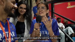 PBKS vs RCB  Fan Reactions from the HPCA Stadium Dharamshala  IPL 2024 [upl. by Ilka]