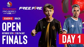 Free Fire Open Finals  Season 5  Brazil [upl. by Jemina724]