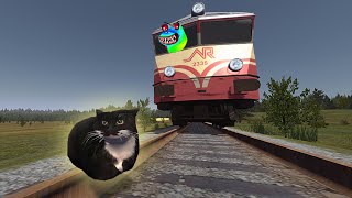 Running Over Maxwell the Cat in My Summer Car [upl. by Darius]