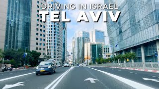 TEL AVIV 🇮🇱 Driving in ISRAEL 2024 [upl. by Enelak]