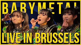 Babymetal Almost Full Gig Live at Ancienne Belgique Brussels Belgium 04 Dec 2023 [upl. by Ellehcyar989]