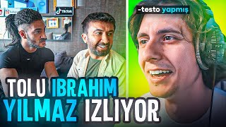 TOLUNAY ÖREN TESTO TAYLAN İBRAHİM YILMAZ EV ZİYARETİ İZLİYOR [upl. by Gnort]