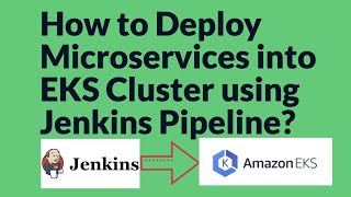 Setup EKS Cluster using eksctl and Deploy Springboot Microservices into EKS using Jenkins Pipeline [upl. by Pearlman]