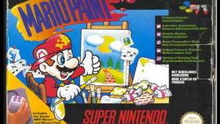 Mario Paint Music  Main Theme amp Credits Theme [upl. by Linnette789]