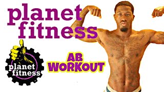 HOW TO GET SIX PACK ABS PLANET FITNESS AB WORKOUT [upl. by Francis706]