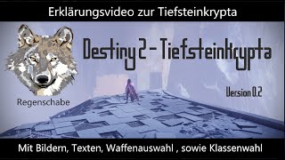 Destiny 2 Tiefsteinkrypta Guide Raid erklärt alle Phasen Version 02 November 2020 deutsch [upl. by Eejan186]