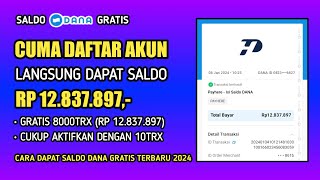 Apk Legit 🔥 Aplikasi Penghasil Saldo Dana Tercepat 2024  Cara Dapat Uang Dari Internet [upl. by Phenice127]