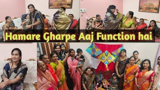 Hamre Gharpe Aaj Function haiSabhi Tayyar hokar aaye hai 🥰🤩 kpdivinevlog [upl. by Desiree]