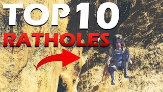 TOP 10 Center RATHOLE Locations Ark Survival Ascended [upl. by Hunter]