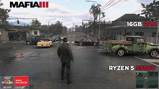 MAFIA 3  RYZEN 5 5500U  16GB RAM  VEGA 7  LSFG  BENCHMARK [upl. by Celina]