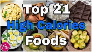 ✅ High Calories Foods  Healthy High Calories Superfoods [upl. by Aihsem]