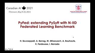 PyFed extending PySyft with NIID Federated Learning Benchmark [upl. by Aikaj735]