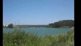 Barragem de São Domingos Peniche Portugal [upl. by Eillo]